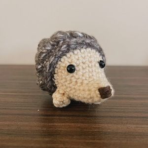 Mini Crochet Hedgehog